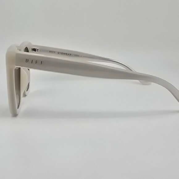 Diff Eyewear Meredith Snowbound Frame Grey Gradient Lens Sunglasses w/ Case 54mm main image 16